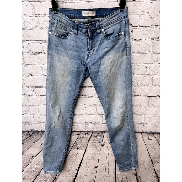 Madewell Denim - Madewell 8" Rise Skinny Skinny Jeans Women's Size 27 Waist Stretch 27 inseam